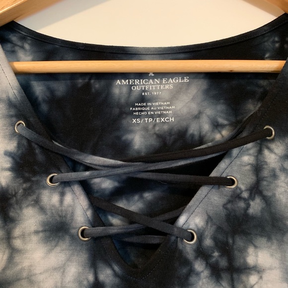 Fitted Tie-Dyed Shirt - Picture 2 of 2